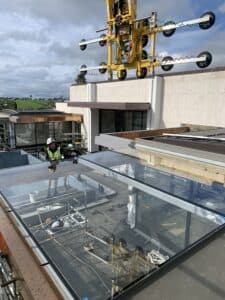 installing glass safely